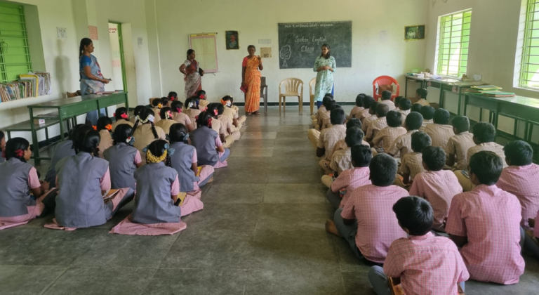 Kanavu School of English at Government Higher Secondary School, Karavalasu