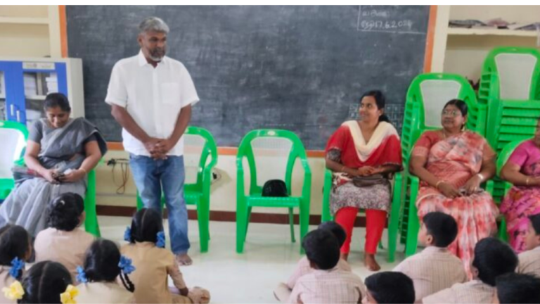 The Kanavu School of English at Government Higher Secondary School, Lakkapuram