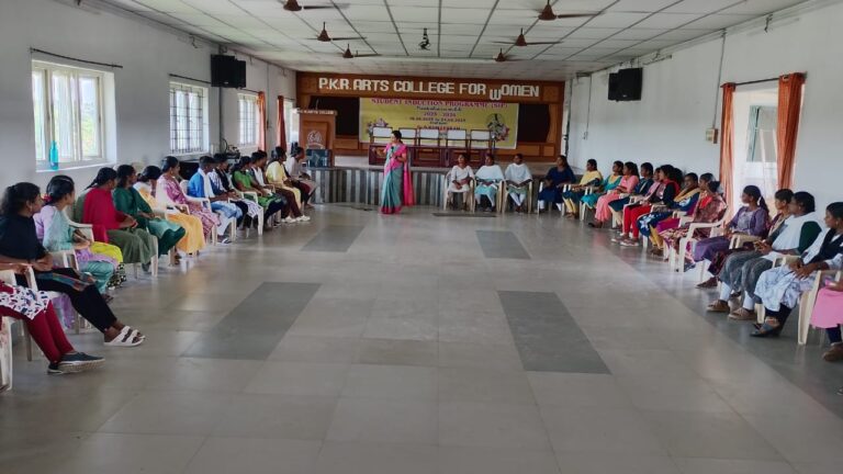 From Schools to College: Spoken English Training at P.K.R