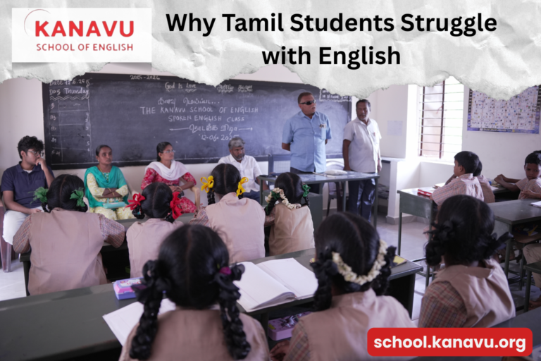 Why Tamil students struggle with English mistakes and how to fix them