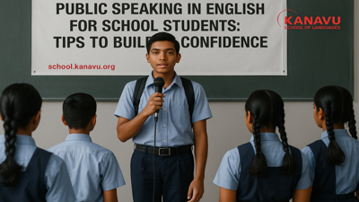 Public Speaking in English for School Students: Tips to Build Real Confidence